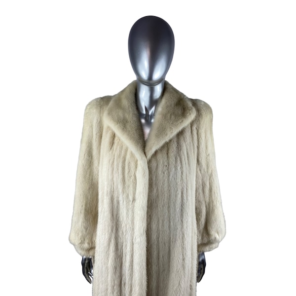 White Mink Coat Etsy