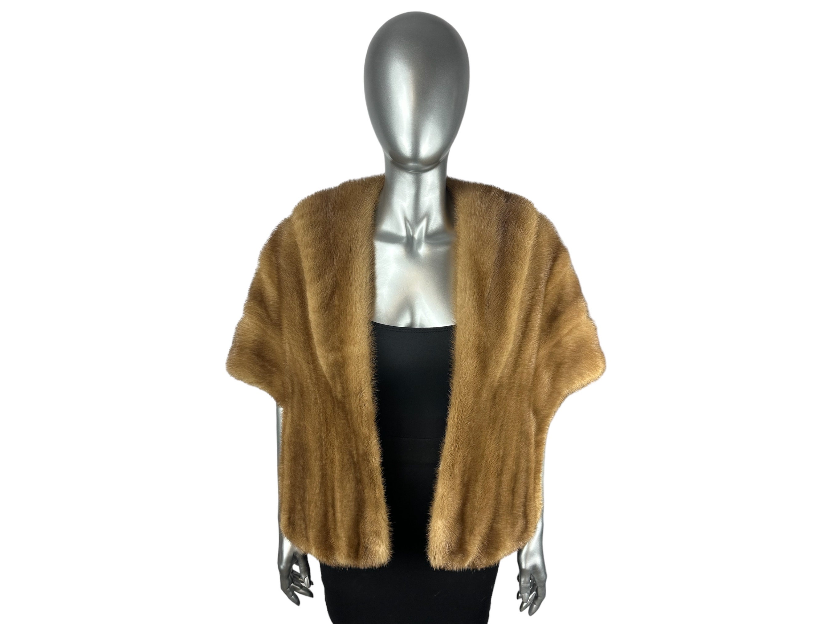 Autumn Haze MINK Stole, EMBA, Size M, Certified Vintage Fur Autumn Haze MINK Stole, EMBA, Size M, Certified Vintage Fur