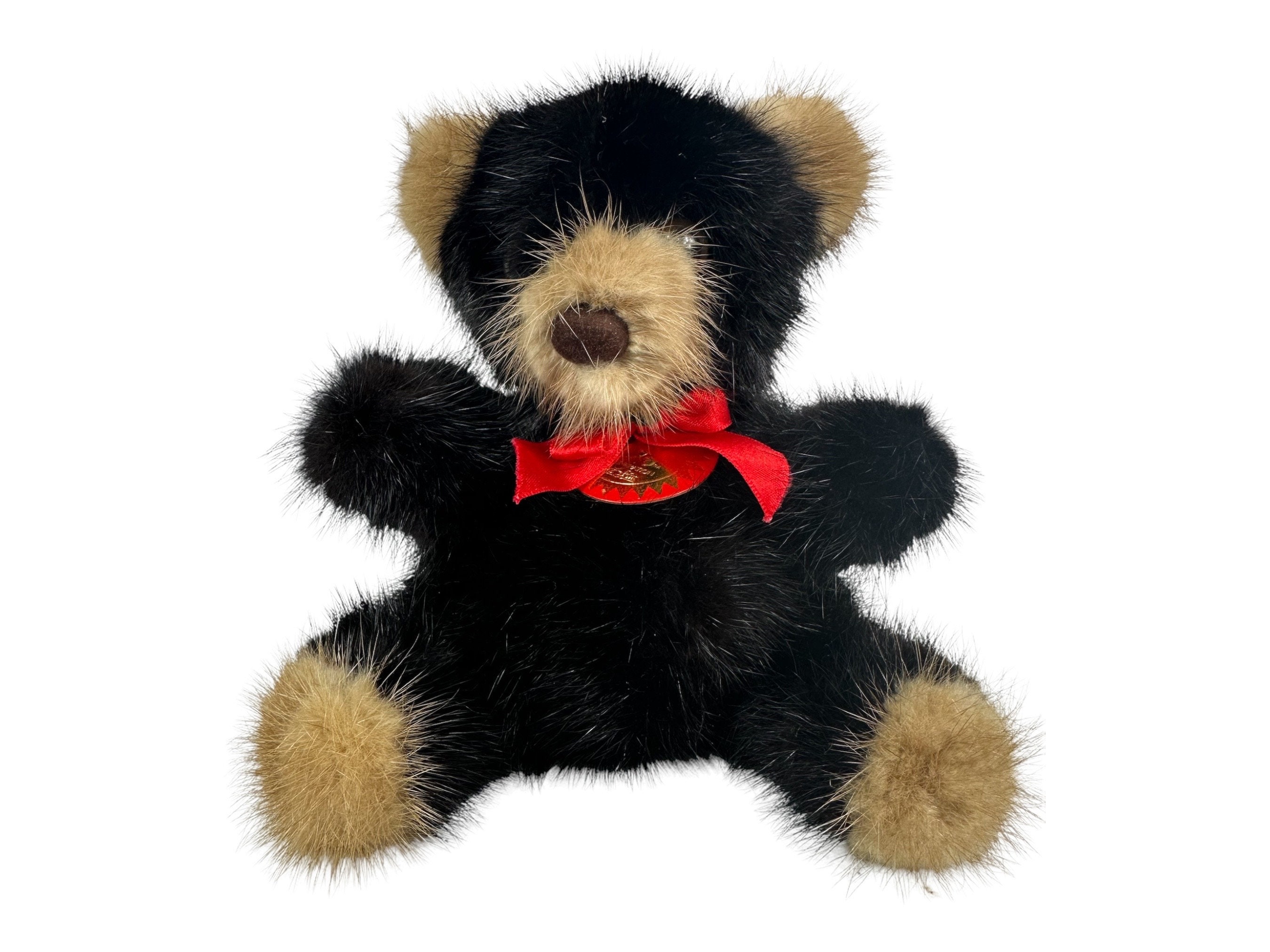アクセサリー 23aw Vaquera Furry Teddybear VAQUERA Black Furry Teddybear Keychain Vaquera