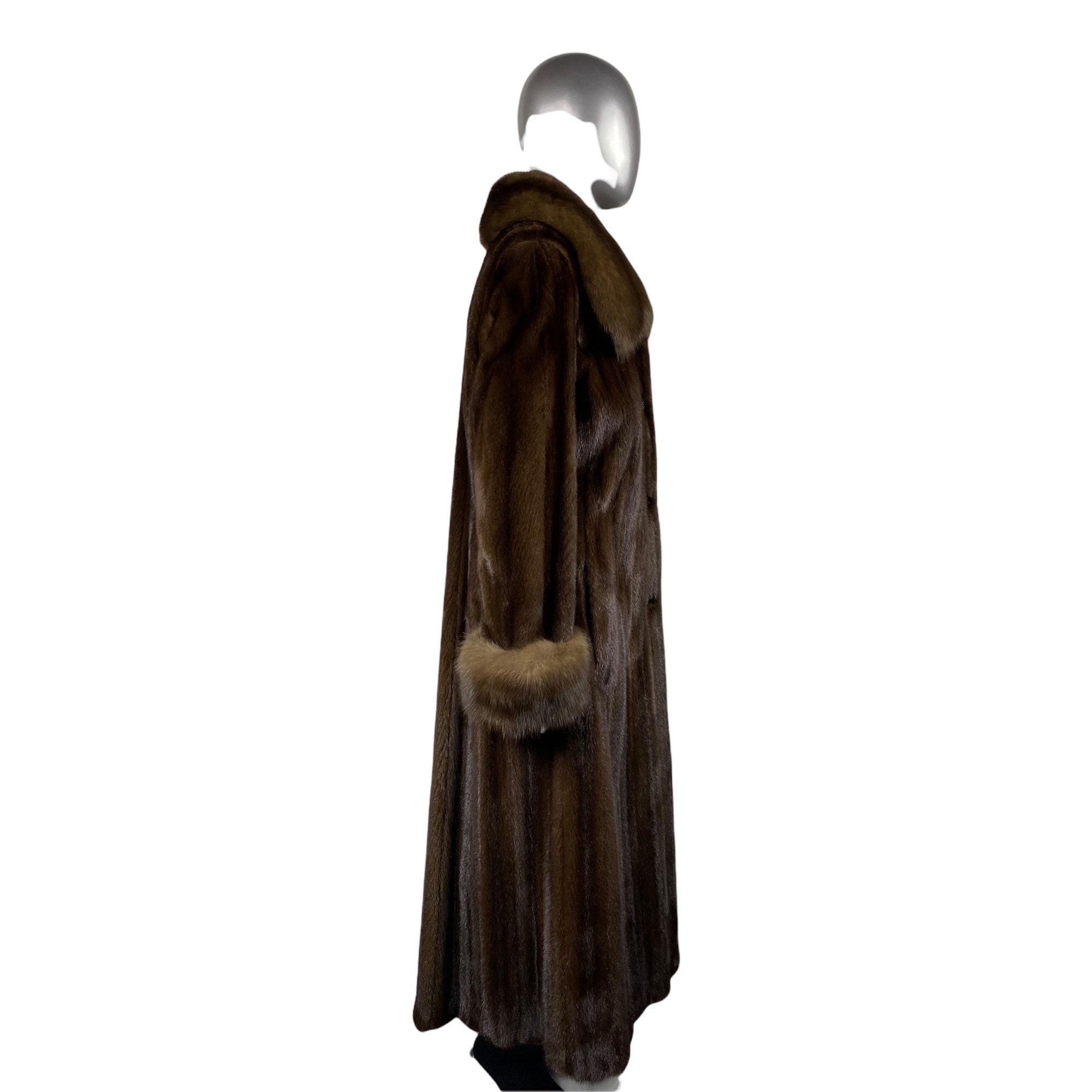 russiun sable mahogany mink muffler ❣️ russiun sable mahogany mink muffler ❣️