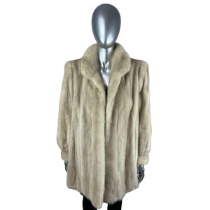 ARCTURUS MINK Jacket, Female Pelts, Size S, Certified Vintage Fur w/Storage Bag and Appraisal