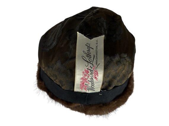 Mahogany MINK Turban Hat, Size M/L- 23”, Certifie… - image 6