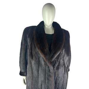 ランチミンクコート、REVILLON for SAKS Fifth Avenue、プラスサイズ 5XL、認定ヴィンテージファー、収納バッグ付き