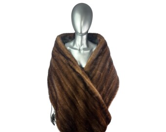 russiun sable mahogany mink muffler ❣️ russiun sable mahogany mink muffler ❣️