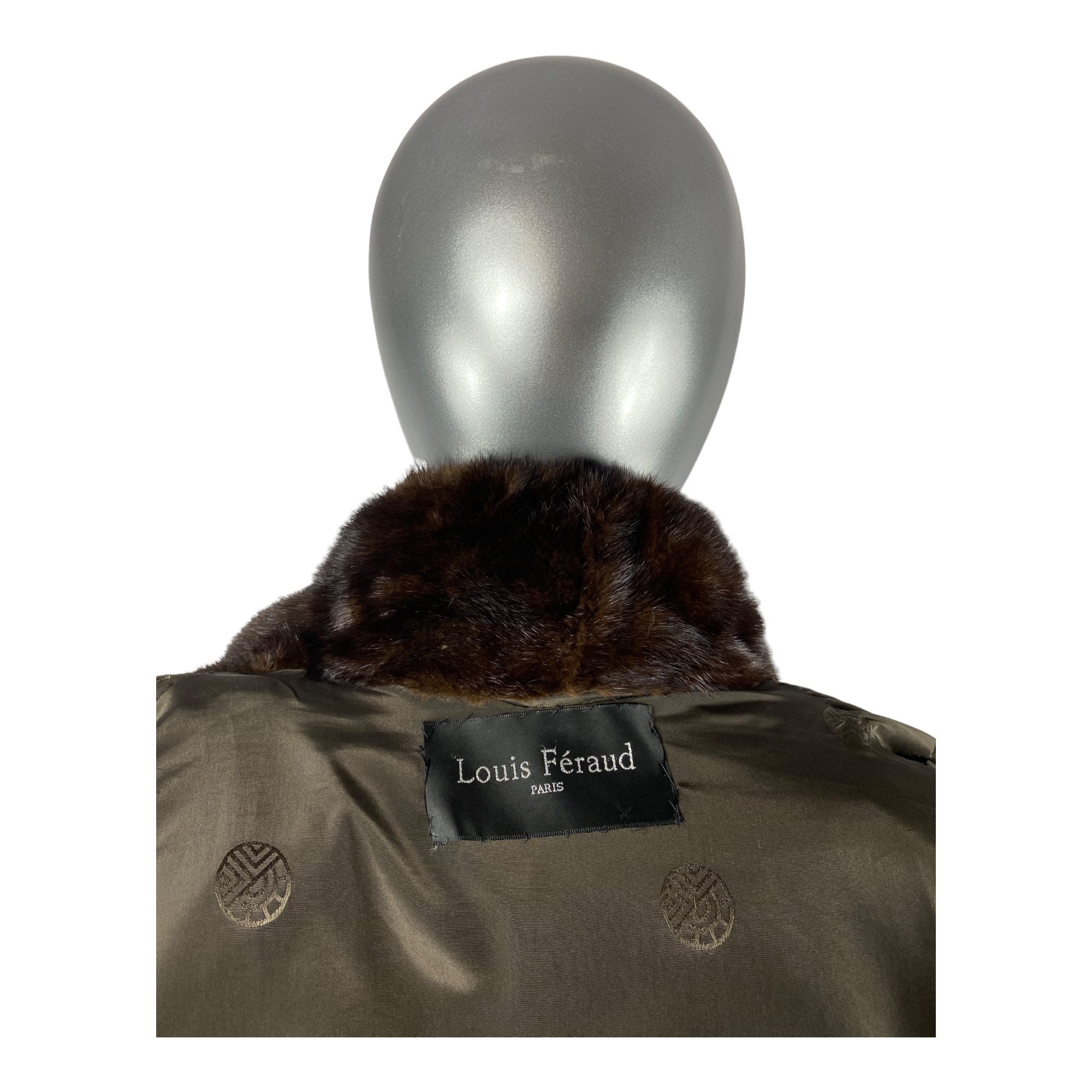 Louis Feraud, Jackets & Coats, Louis Feraud Full Length Mahogany Mink Coat  No Size Tag But Similar To Large