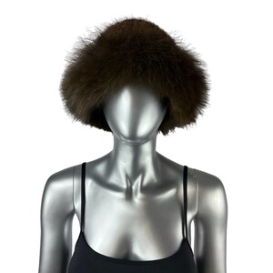 Ranch MINK Beret W/silver FOX, Size XXL, Certified Vintage  display picture 1