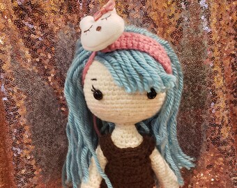 human hair doll etsy