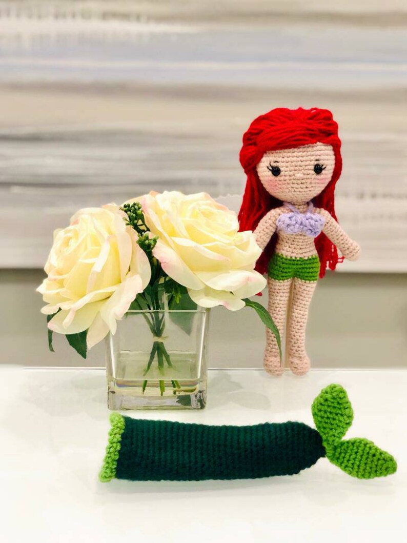 ariel doll with removable tail