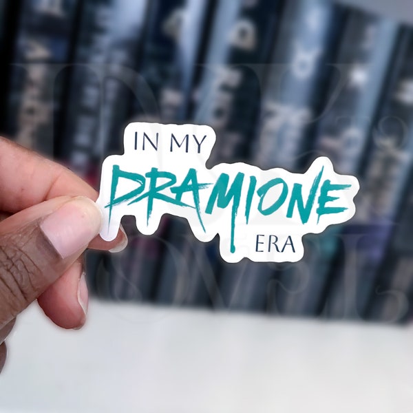 In My Dramione Era | Kindle Sticker | Ao3 | Manacled | Fan Fiction | FanFic | Draco Sticker