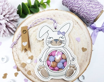 Stuffed Bunny Embroidery Design SET ITH Machine Embroidery Pattern Easter