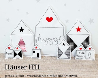 Haus ITH SET  Embroidery pattern