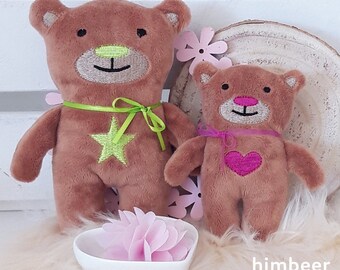 Bear ITH Embroidery File Teddy Bear