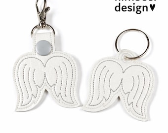 Wings Angel Embroidery File ITH