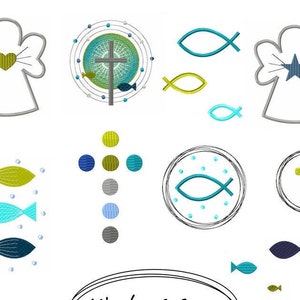 Embroidery file machine embroidery communion baptism confirmation communion confirmation baptism baptême embroidery pattern