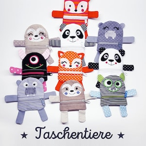 Pocket animals SET 10x10 ITH embroidery file machine embroidery pattern