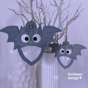 Bat Halloween ITH Embroidery File Machine Embroidery Embroidery Pattern