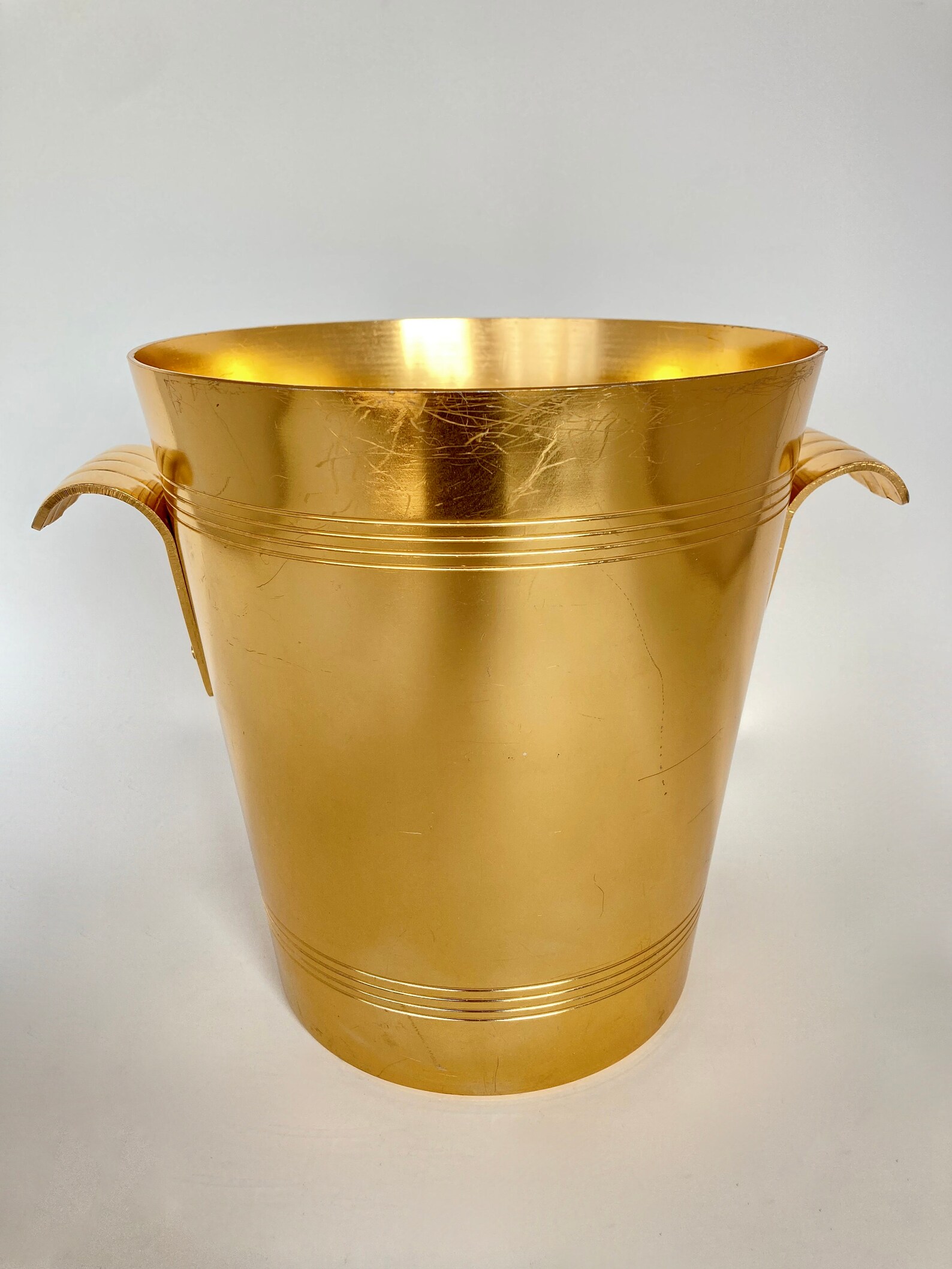 Vintage French Champagne Bucket by Louise Roederer Gold Etsy