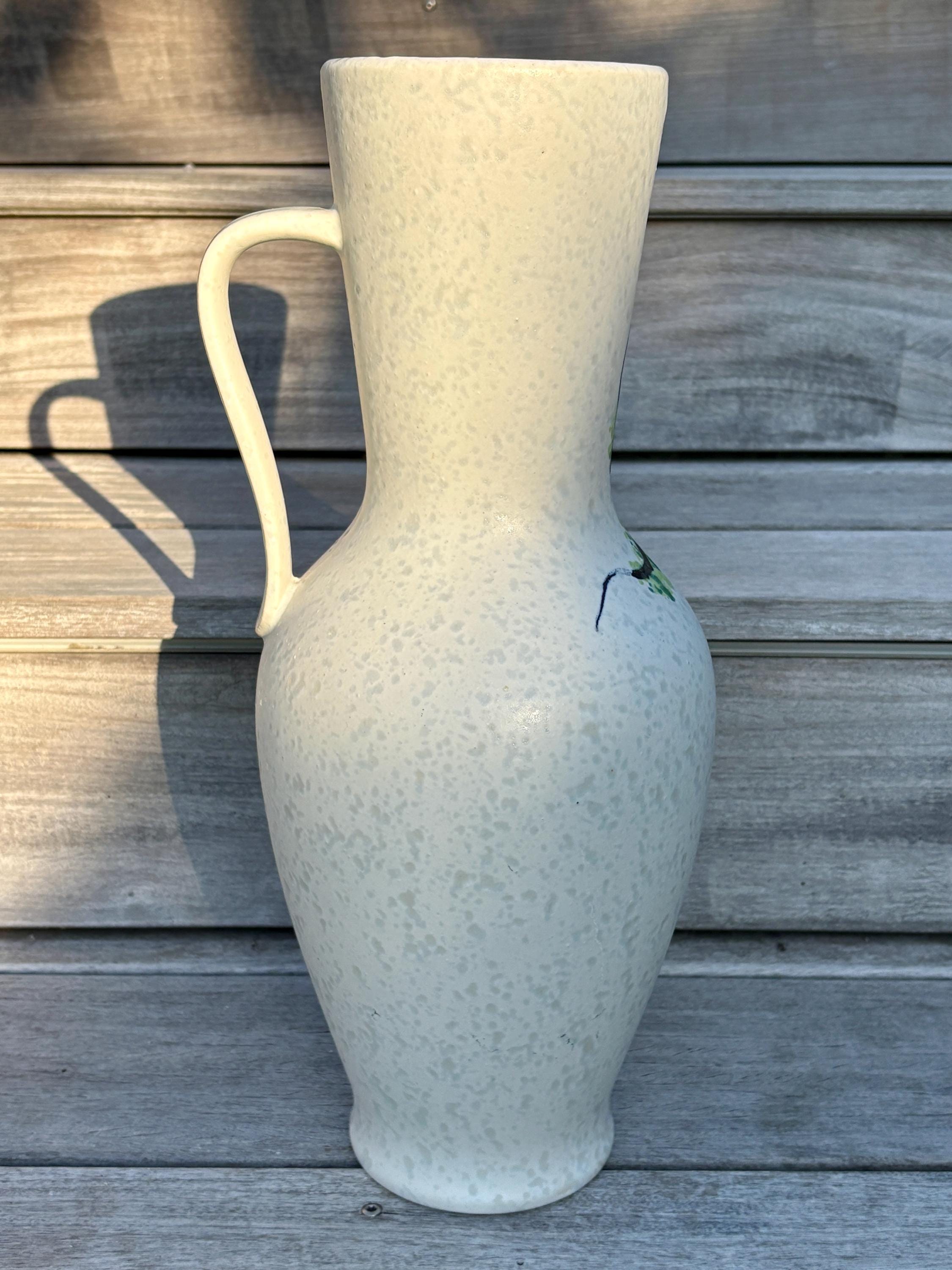 Fat Lava Vase: Mid-century Modern Jasba Keramik Floral Pitcher - Etsy