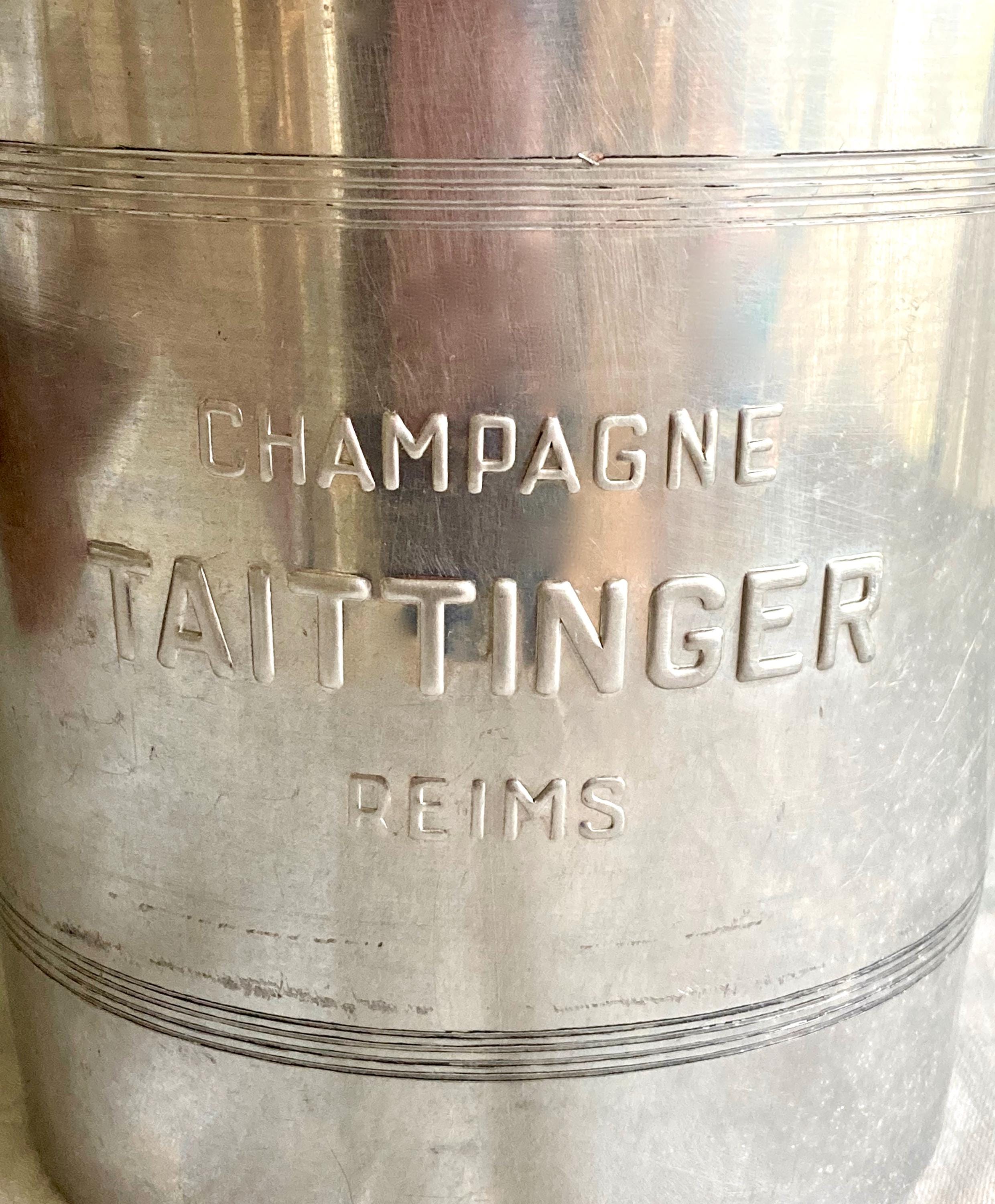 ヴィンテージ フランス製 テタンジェ シャンパンバケット：ハンドル