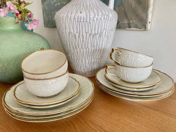 ヴィンテージ ローゼンタール ティーセット：14点 ドイツ製ボーン