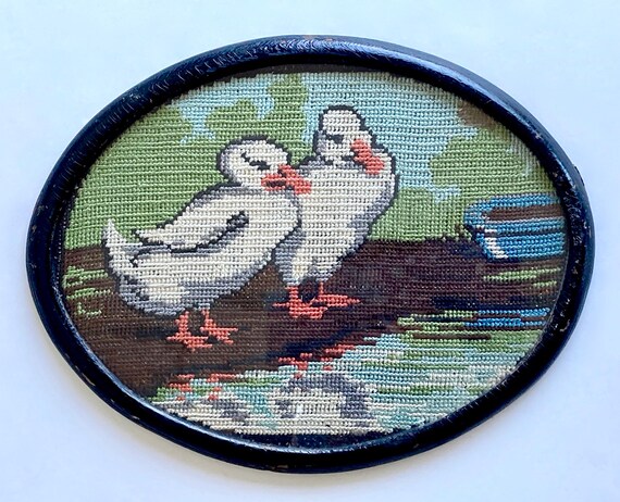 1800年代後期〜1900年代初期フランスアンティーク枕カバー壁飾り