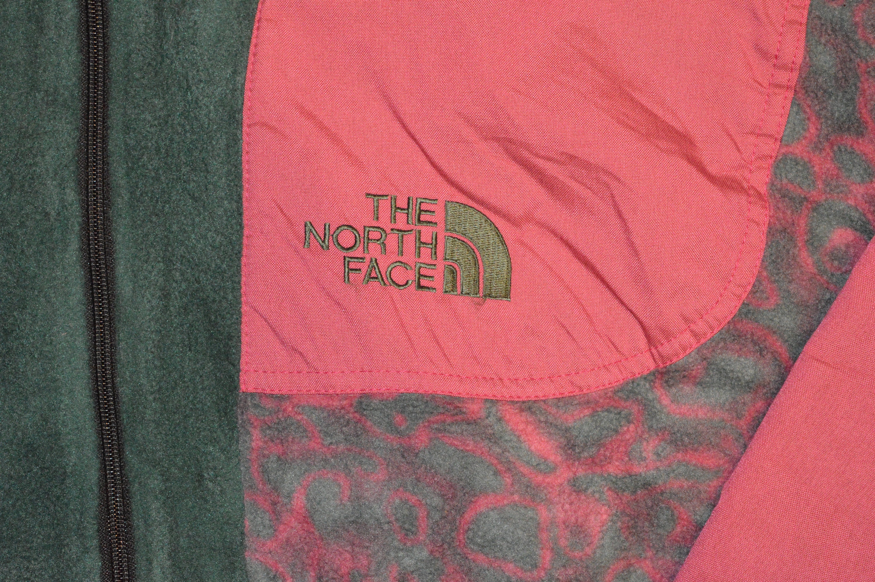 Vintage Rare 90's the North Face Rage 1/4 Zip Fleece - Etsy