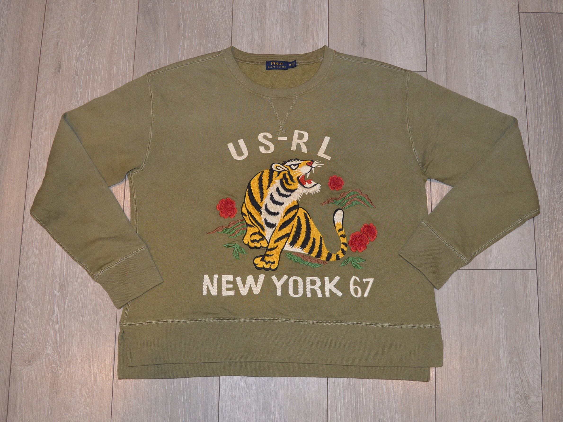 Polo tiger sweatshirt hot sale