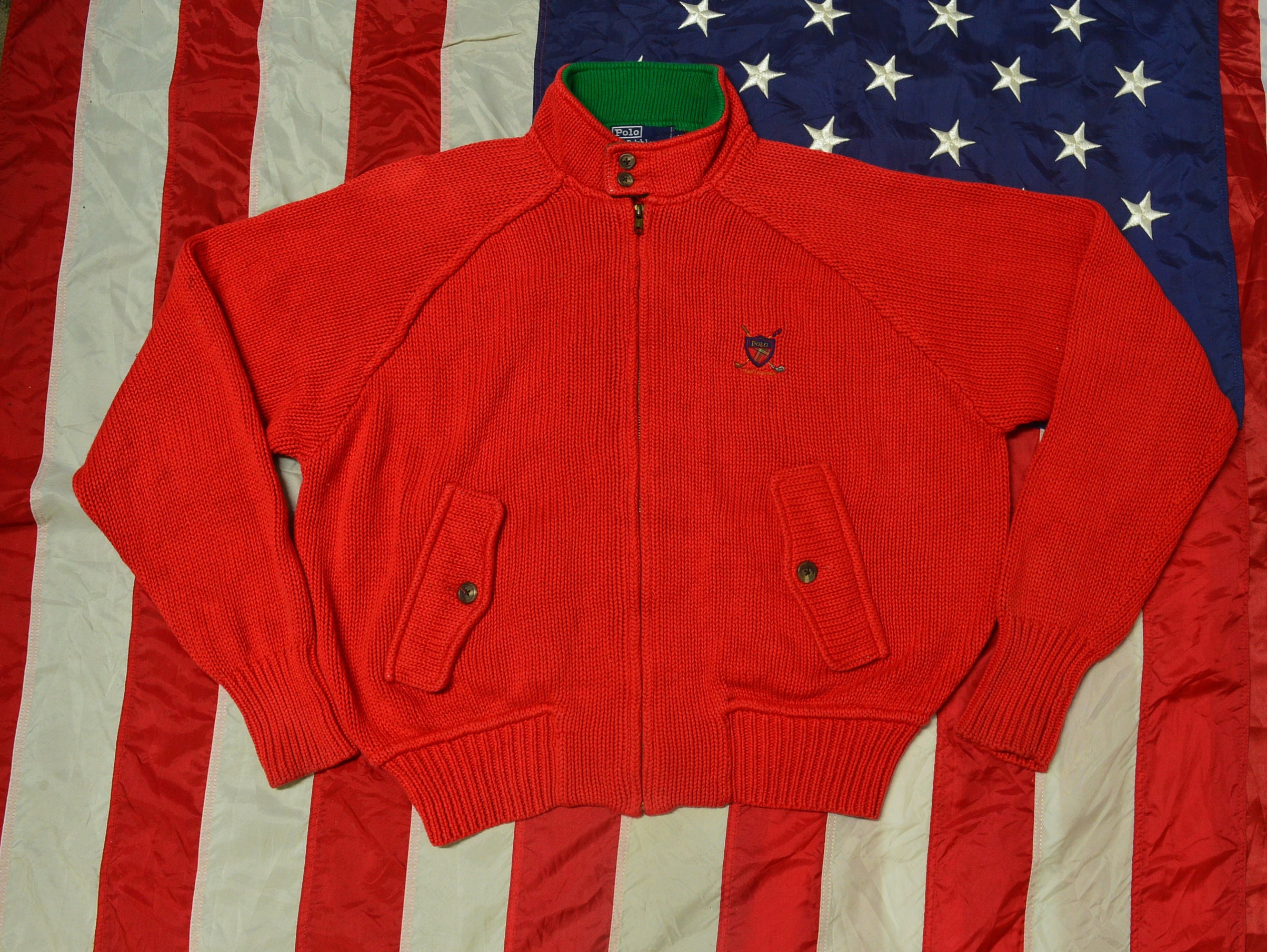 90s Polo Ralph Lauren Hooded Jacket - Men's Large, Women's XL