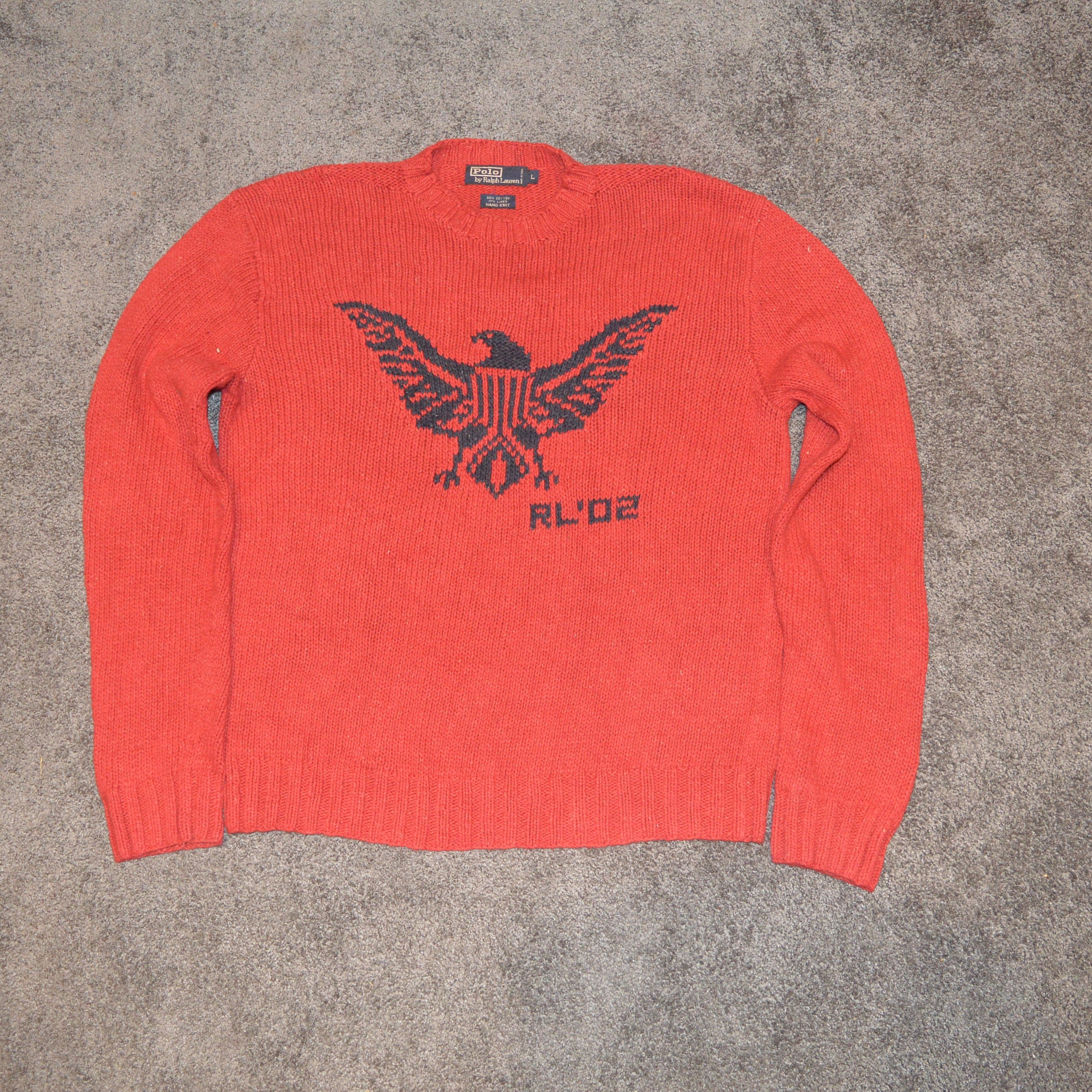 Ralph lauren eagle sweater discount