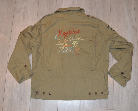Vintage 90s Polo Ralph Lauren Key West Military Designer