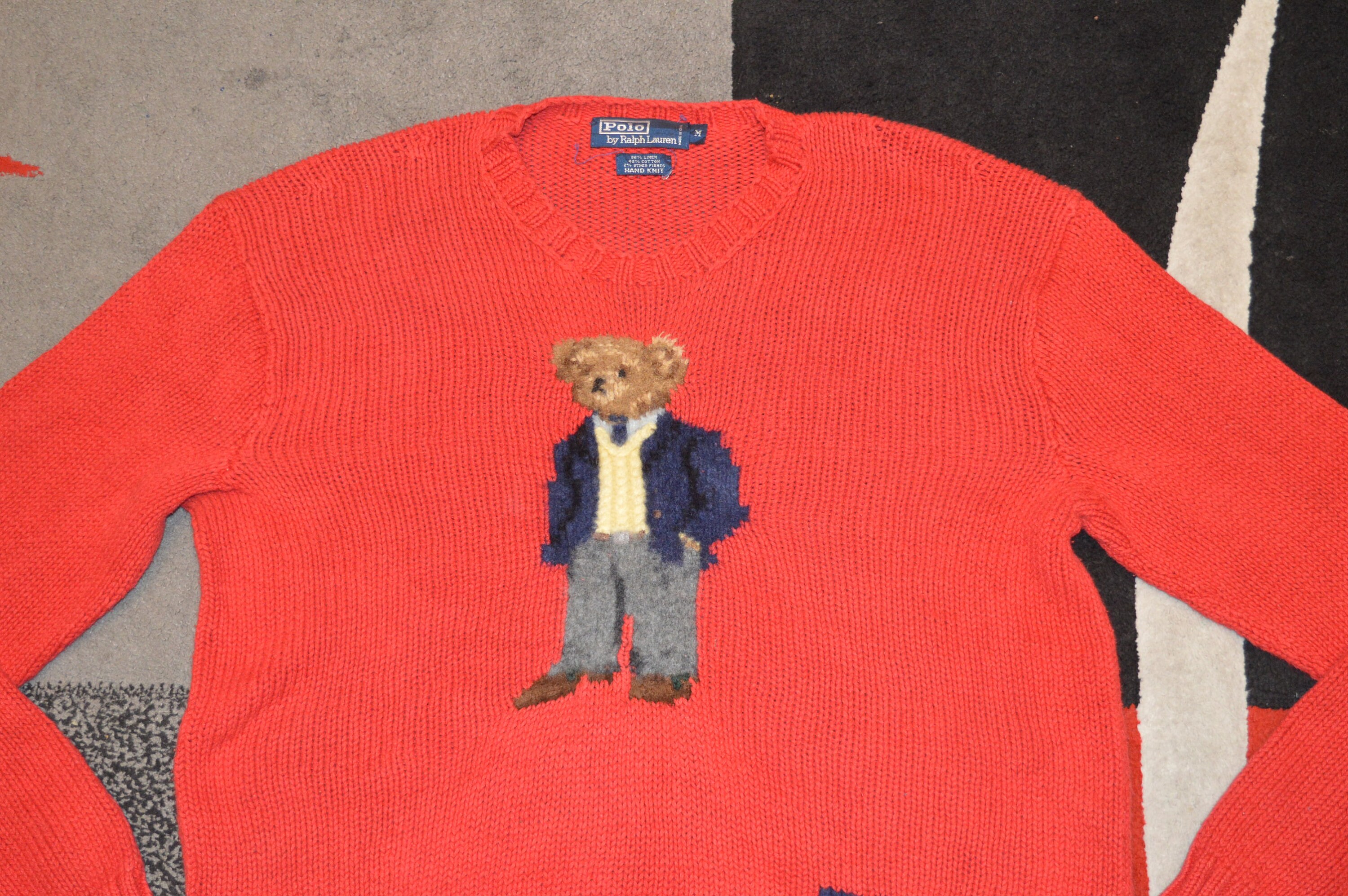 Vintage Polo Ralph Lauren Polo Executive Bear RL 01 Crewneck 