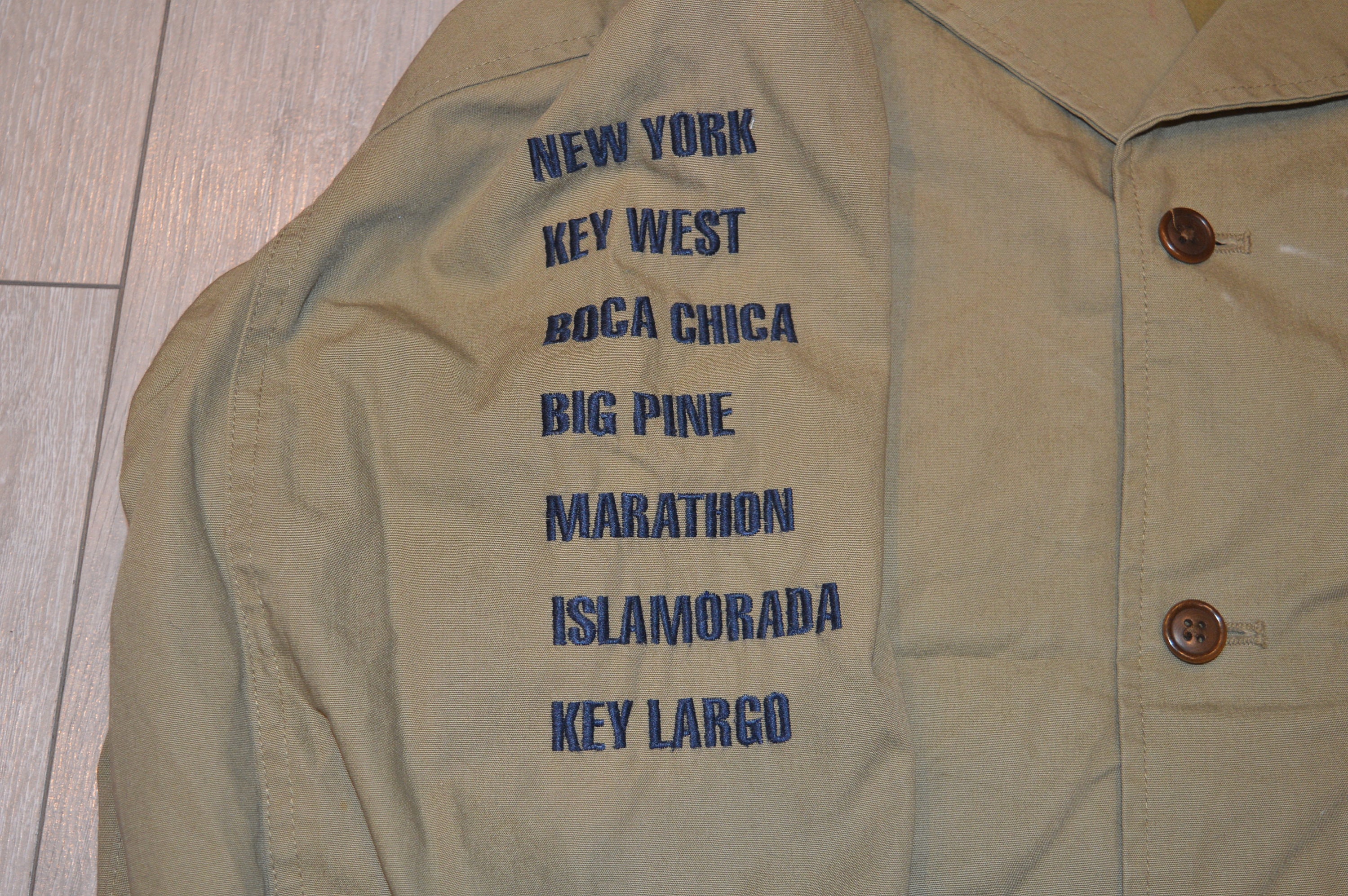 Vintage 90s Polo Ralph Lauren Key West Military Designer