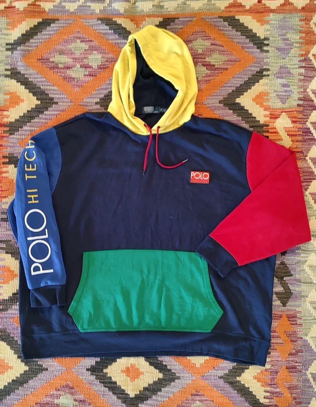 【RL】☆限定品☆Hi Tech Knit Cotton Hoodie パーカー国内発送 Polo Hi Tech Hoodie - Etsy