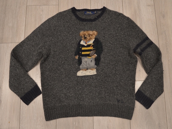 Vintage Polo Ralph Lauren Rugby Bear 
