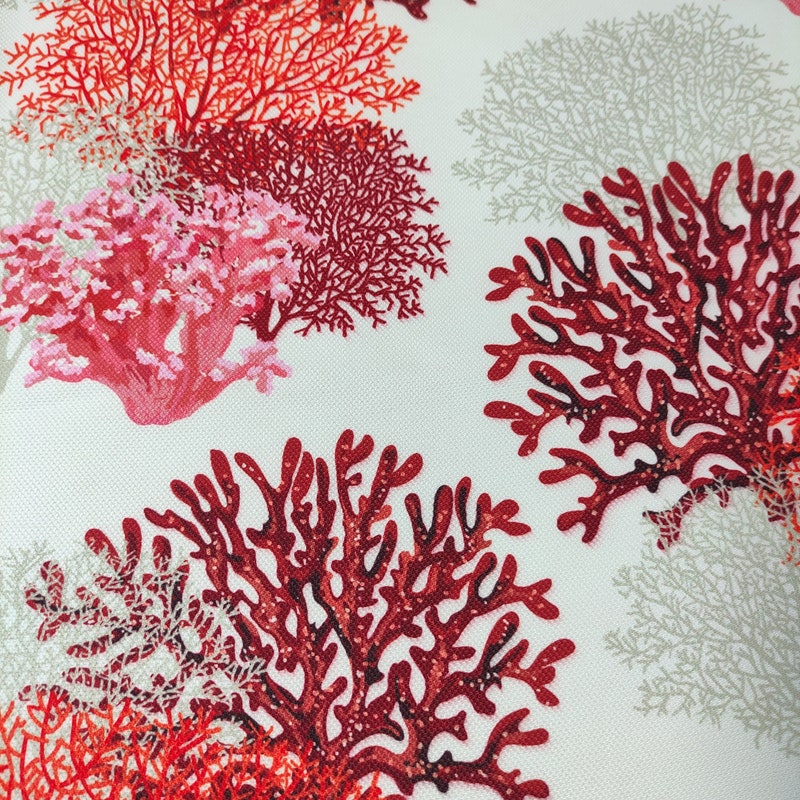 Coral Fabric - Etsy