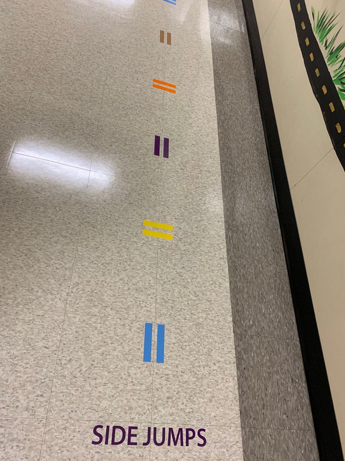 Side Jumps, Sensory Path, Sensory, Wall Decals, Educational Decal ...