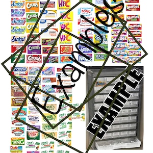 Water flavor packet PRINTABLE clipart for organization