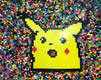 Featured image of post Surprised Pikachu Pixel Art Grid / Pixel art of pikachu from pokémon yellow on the gb.