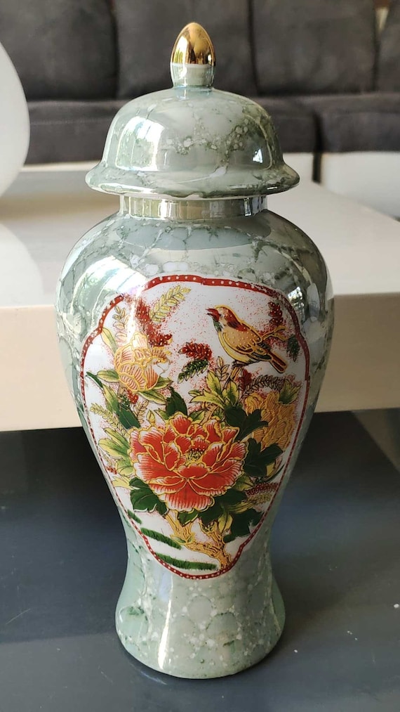Boîte à Thé En Porcelaine Alcobaça – Portugaise, Blanche, Couvercle – Déco Salle De Bain Ou Cuisine
