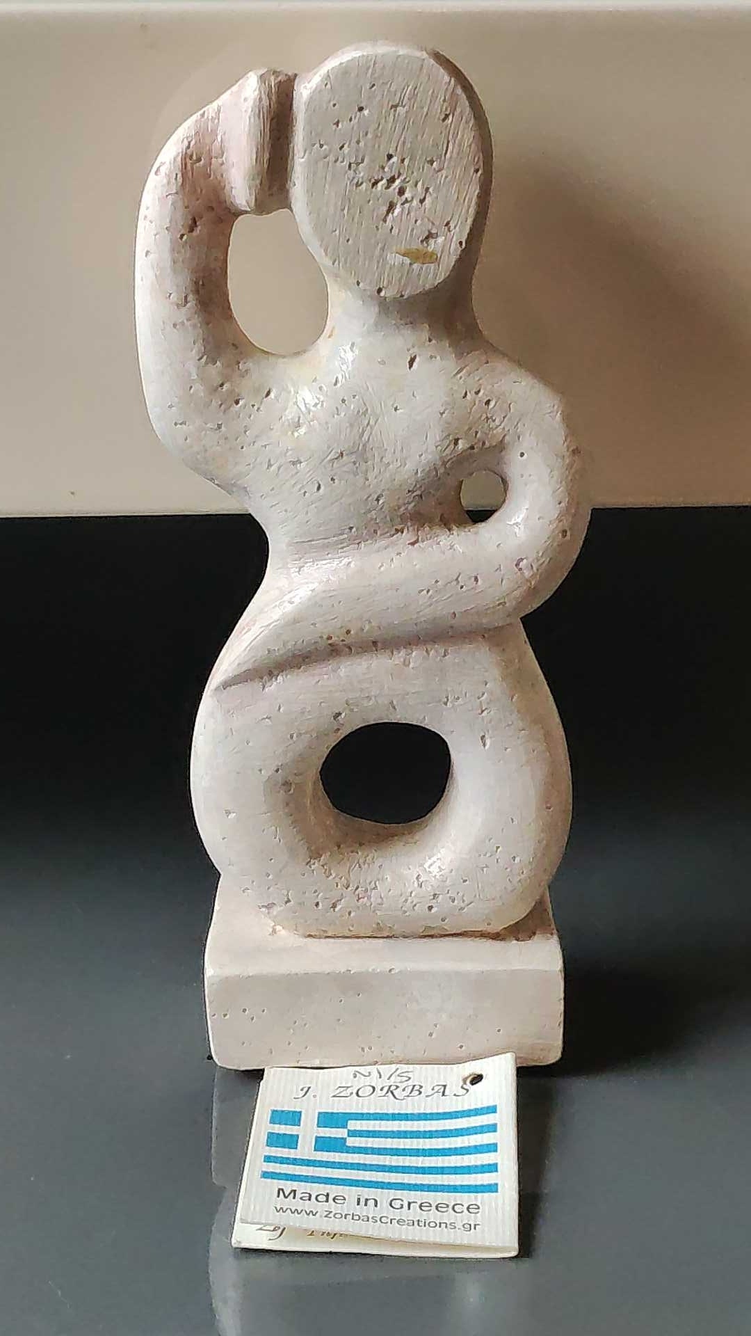 Cycladic Idol Art Sculpture/figurine. Handmade Product in Greece
