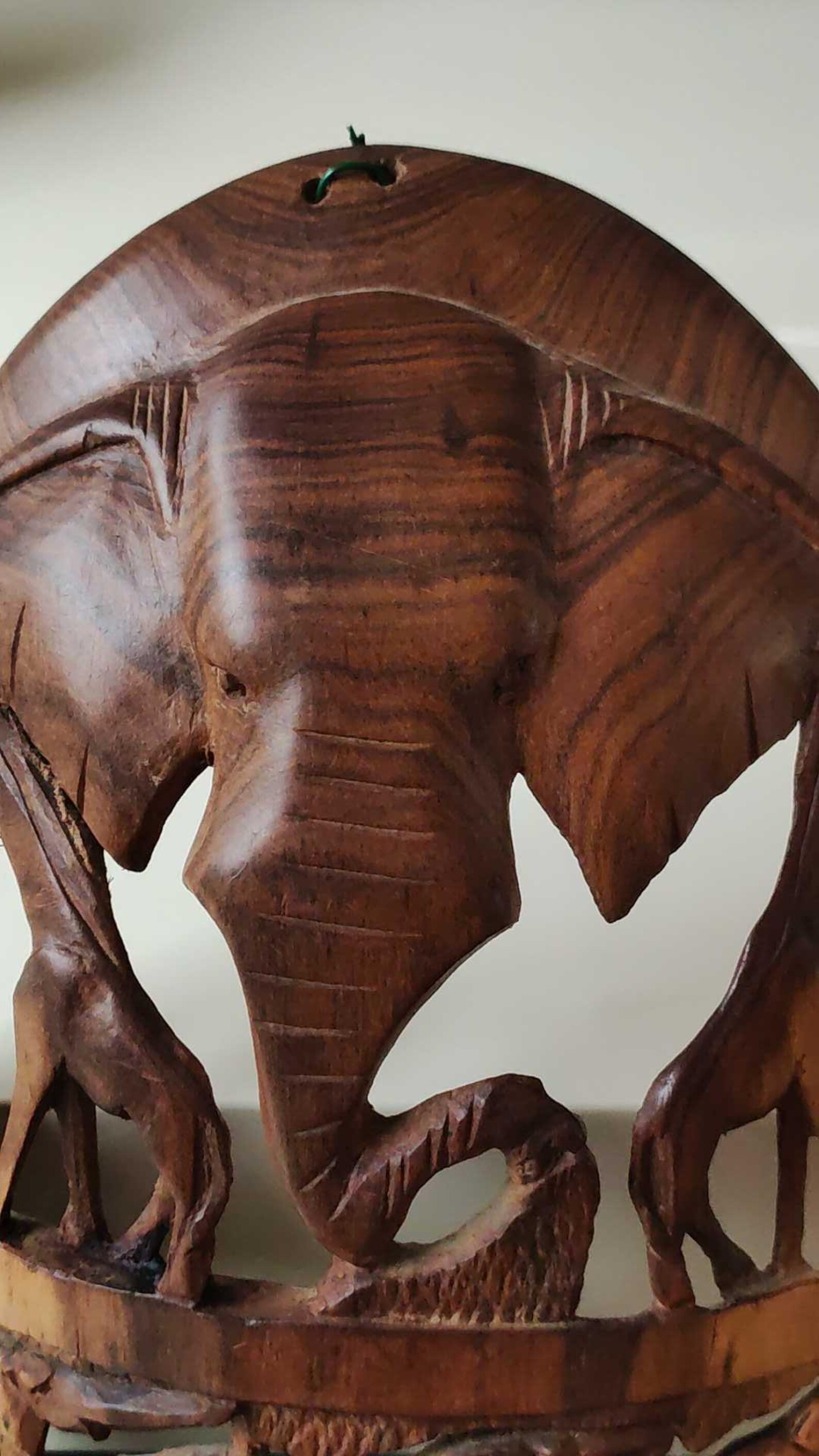 Sculpture Rhinocéros bois flotté | Patrick Médéric