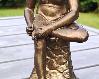 BRONZE Sculpture Statue Figurine Le Tireur d'Epines Reproduction