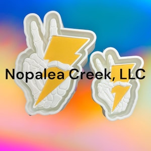 Skelly Bolt alleen hand SVG-bestand-freshies, siliconen mallen, siliconen Freshie mal, mallen voor Freshies, zeep mallen, wax