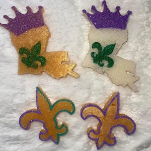 mardi gras silicone molds