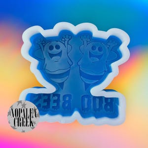 Boo Bees Silicone Mold -Silicone Molds for Freshies, Silicone Mold, Soap Molds, Chocolate, Candle, Wax Melt Molds, Molds, Silicone