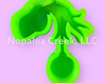 Mean One Ornament Silicone Mold - Freshies, Silicone Molds, Molds for Freshies, Aroma Bead Molds, Soap Mold, Wax Mold, Soap Design