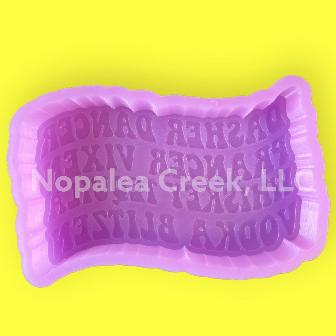 Dasher Dancer Vodka Silicone Mold Silicone Molds for Etsy