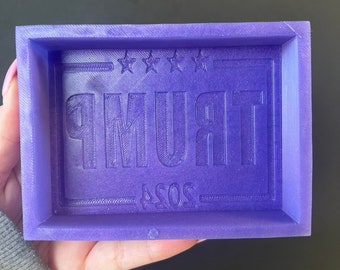Trump 2024 Silicone Mold - Freshies, Silicone Molds, Silicone Freshie Mold, Molds for Freshies, Aroma Bead Molds.