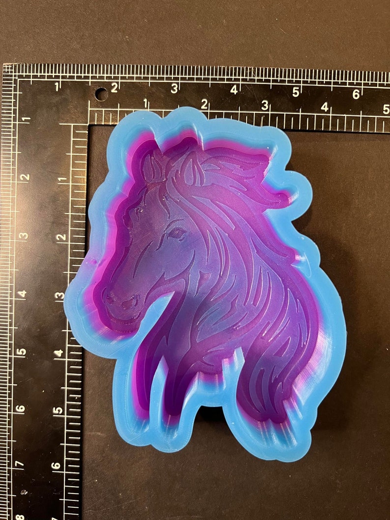 Horse Head Silicone Mold Freshies Silicone Molds Molds for Etsy
