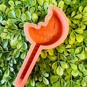 Trick or Treat Lollipop Silicone Mold - Silicone Molds, Silicone Freshie Mold, Molds for Freshies, Aroma Bead Mold, Soap Molds, Wax, Resin